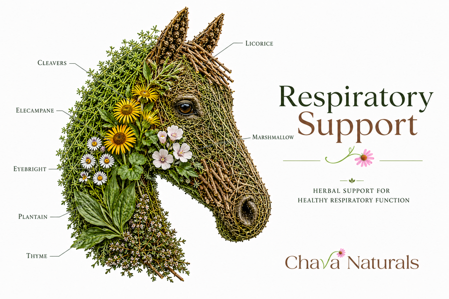 Respiratory Support Herb Mix for Horses