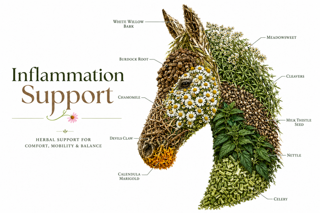 Inflammation Support Herb Mix for Horses